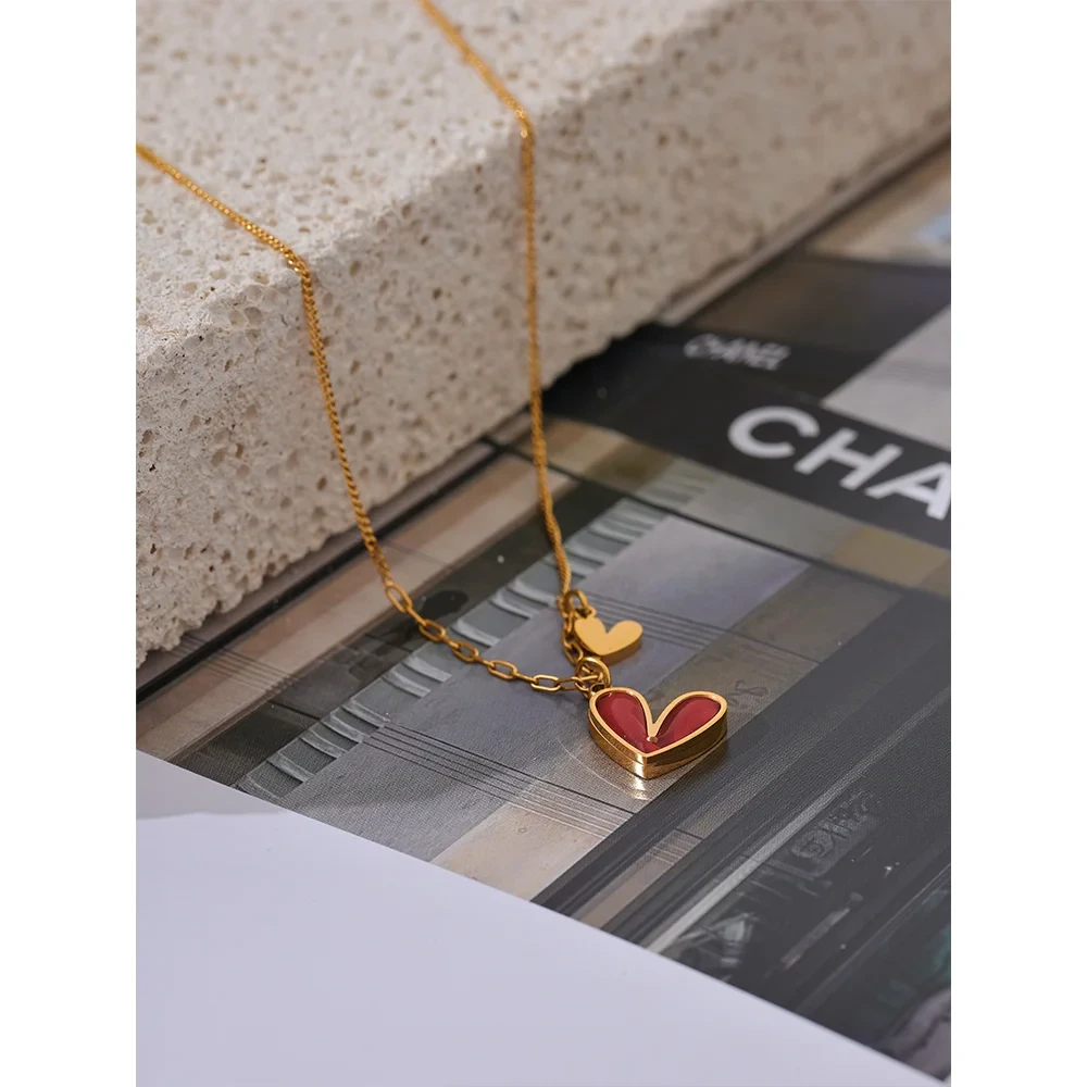 Isalene  Necklaces Eternal Heart Pendant Necklace