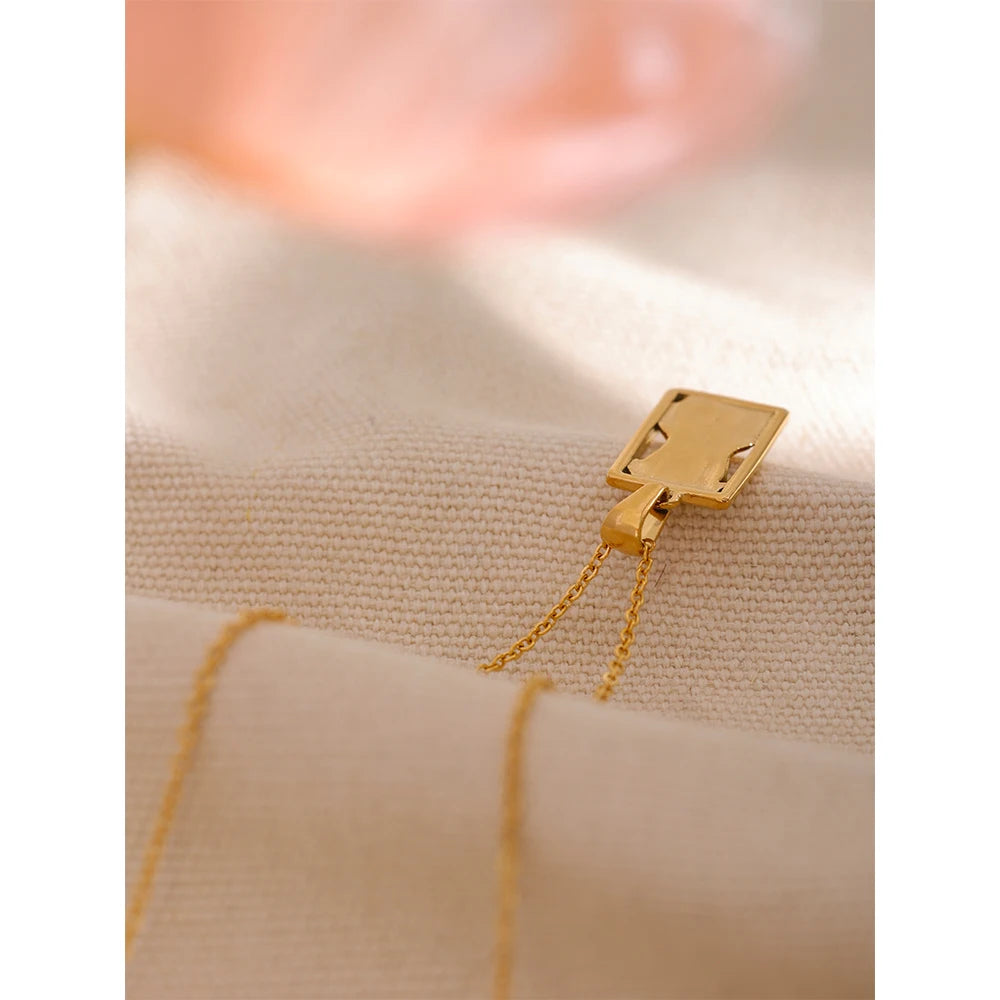 Isalene  Necklaces Gold Aurora Goddess Pendant Necklace