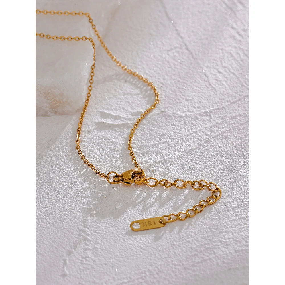Isalene  Necklaces Gold Celestial Aura Pendant Necklace