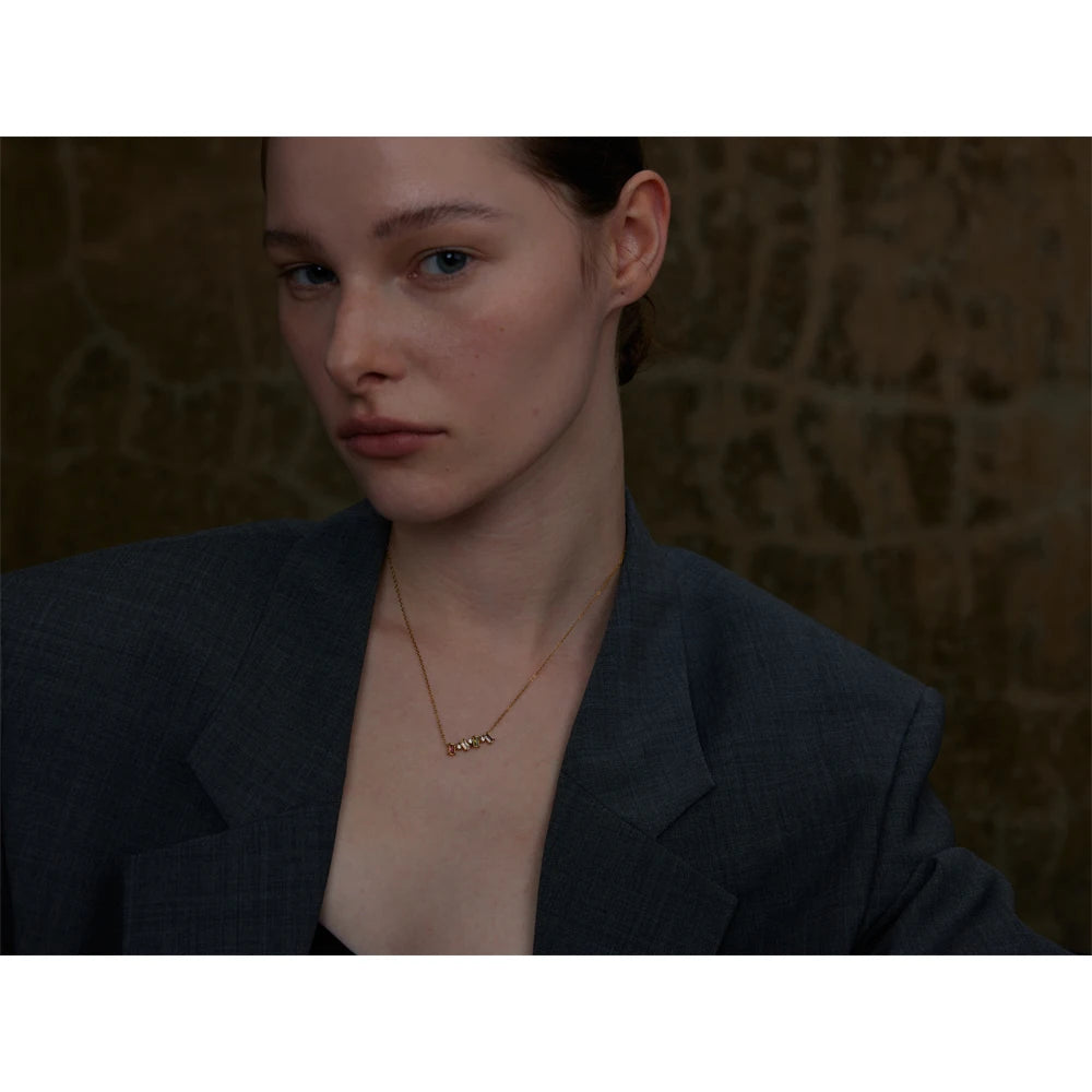 Isalene  Necklaces Prism Arc Necklace