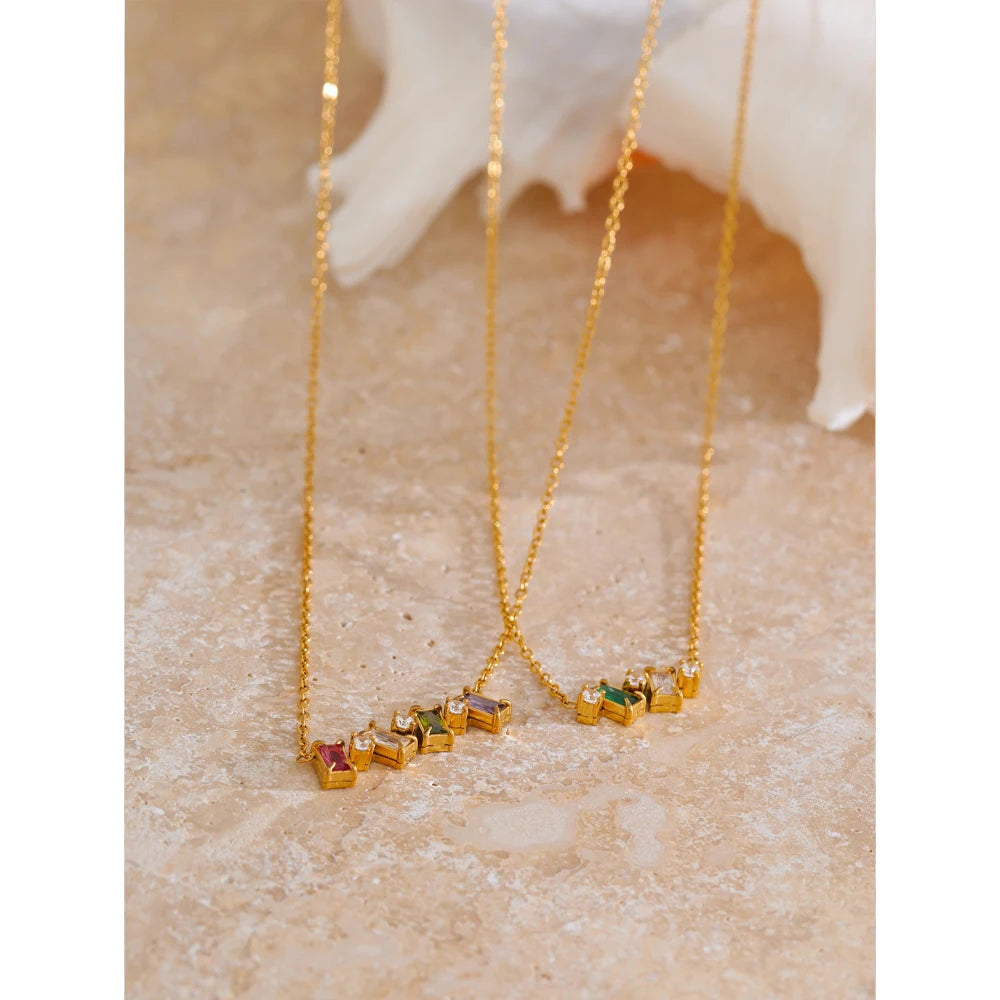 Isalene  Necklaces Prism Arc Necklace