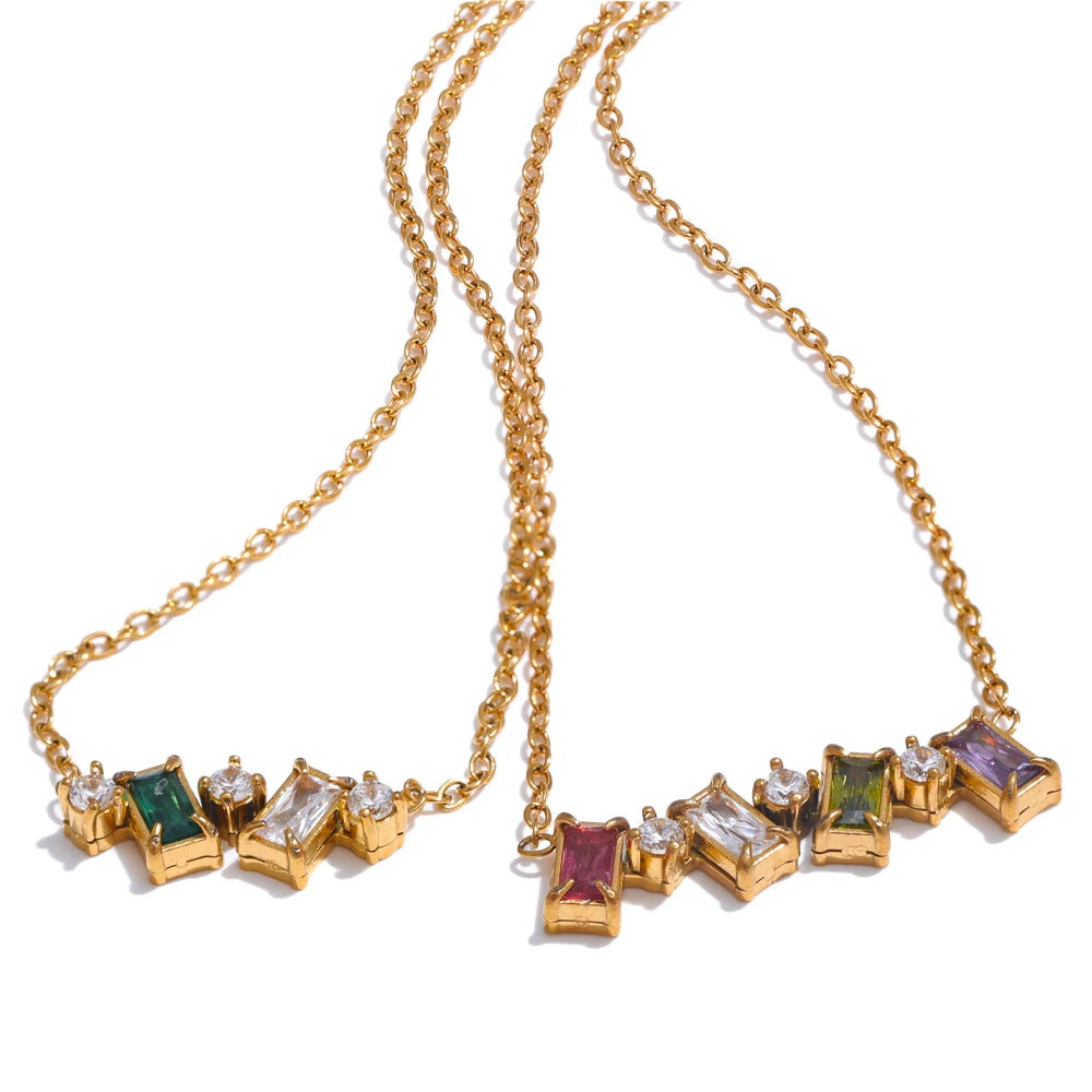 Isalene  Necklaces Prism Arc Necklace
