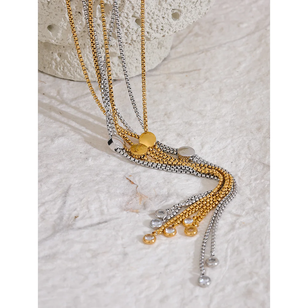 Isalene  Necklaces Sienna Tennis Necklace