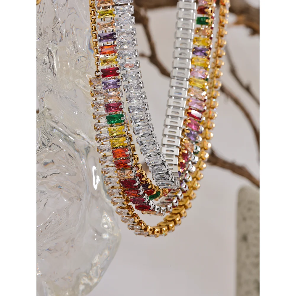 Isalene  Necklaces Sienna Tennis Necklace