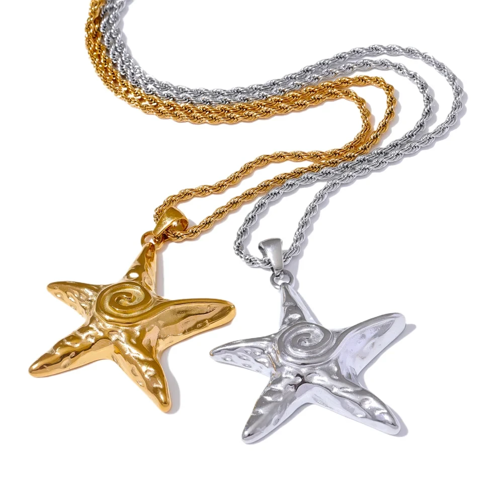 Isalene  Necklaces Sirena Star Pendant Necklace