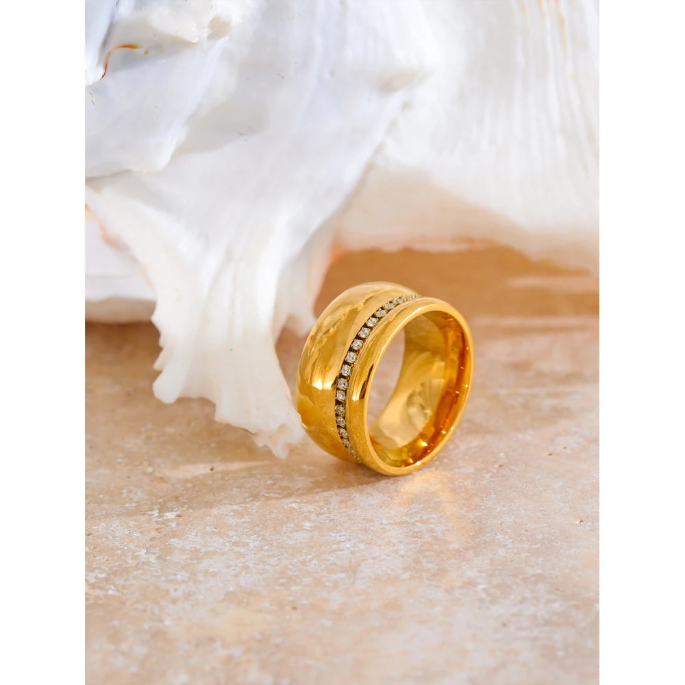 Isalene  Ring Auryn Dome Ring