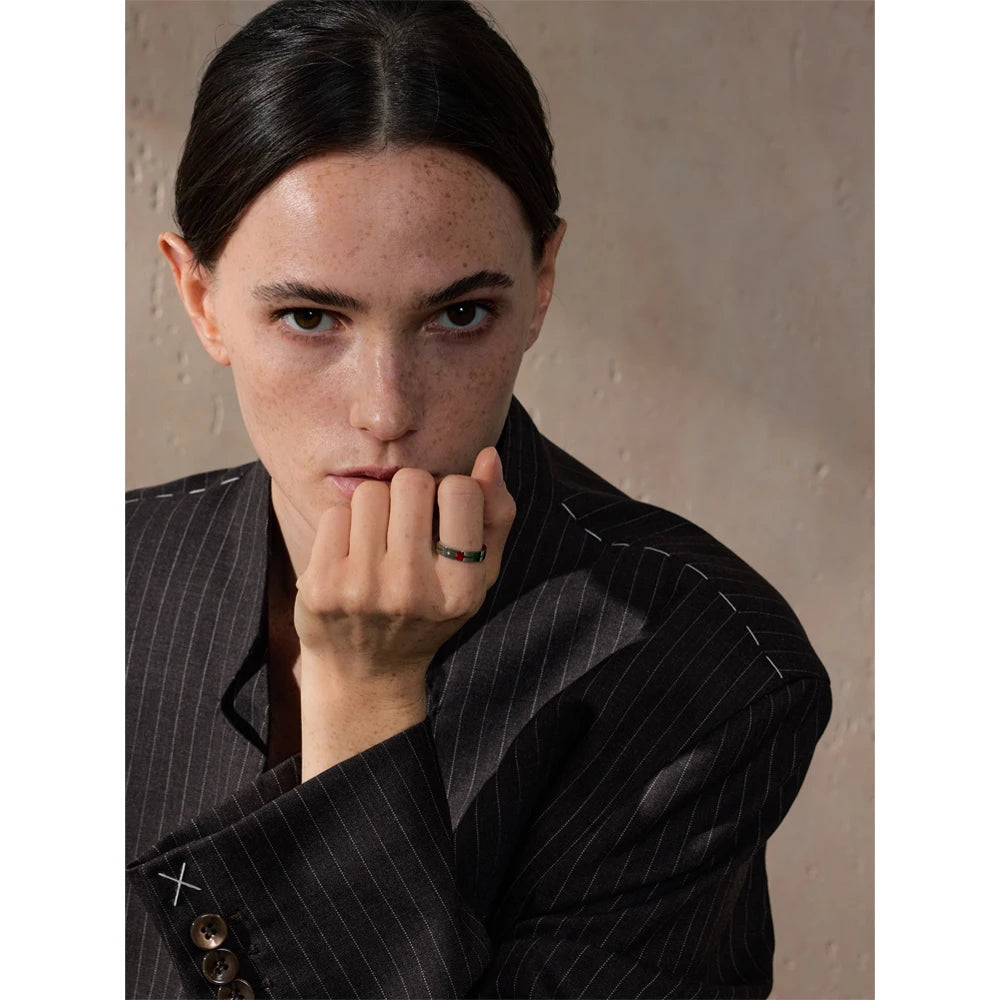 Isalene  Ring Bloom Heart Band