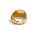 Isalene  Ring Gold / 6 Luna Dome Ring