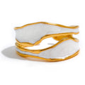 Isalene  Ring Gold / 7 Elara Enamel Ring