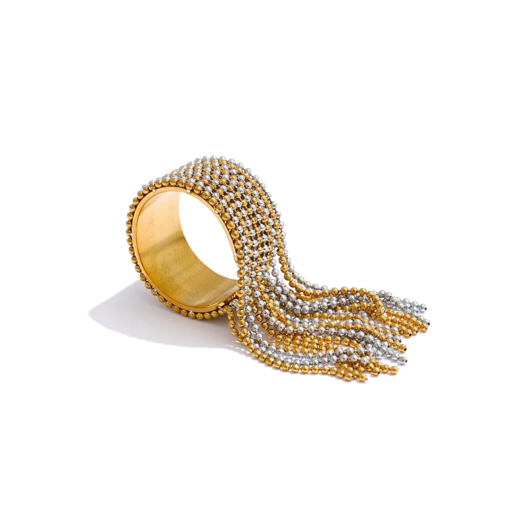 Isalene  Ring Gold/Silver Mirelle Cascade Ring