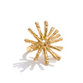 Isalene  Ring Gold Solenne Burst Ring