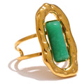 Isalene  Ring Gold Valina Stone Ring