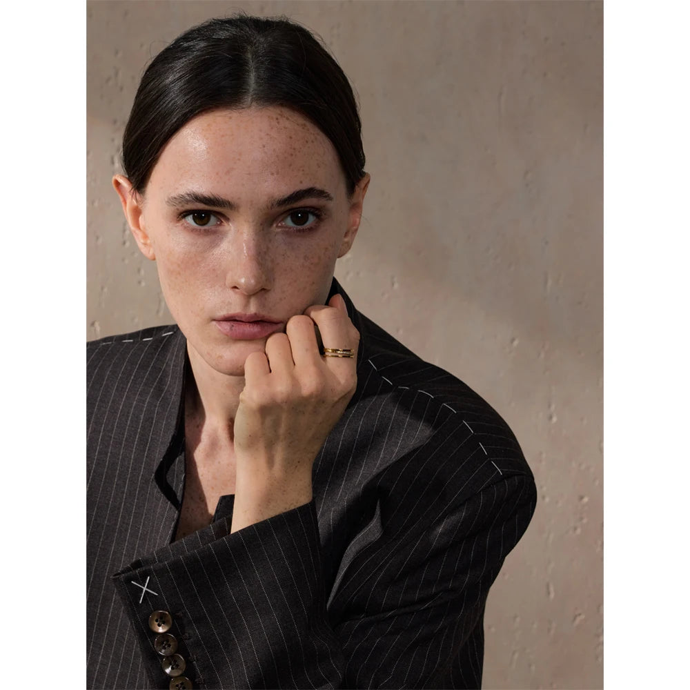Isalene  Ring Luna Crystal Ring