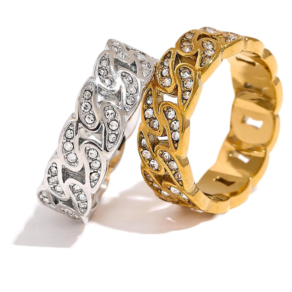 Isalene  Ring Serpent Glow Ring