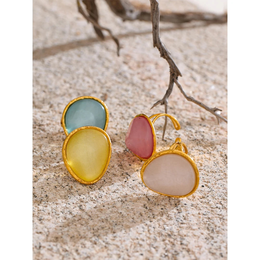 Isalene  Ring Sienna Luminous Stone Ring