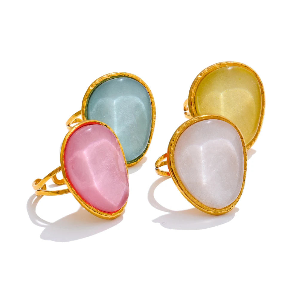Isalene  Ring Sienna Luminous Stone Ring
