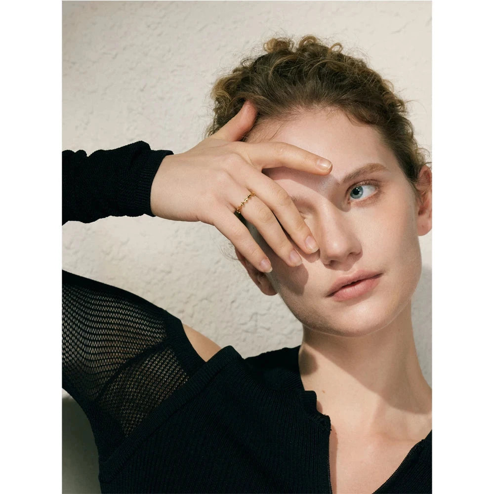 Isalene  Ring Sierra Textured Band
