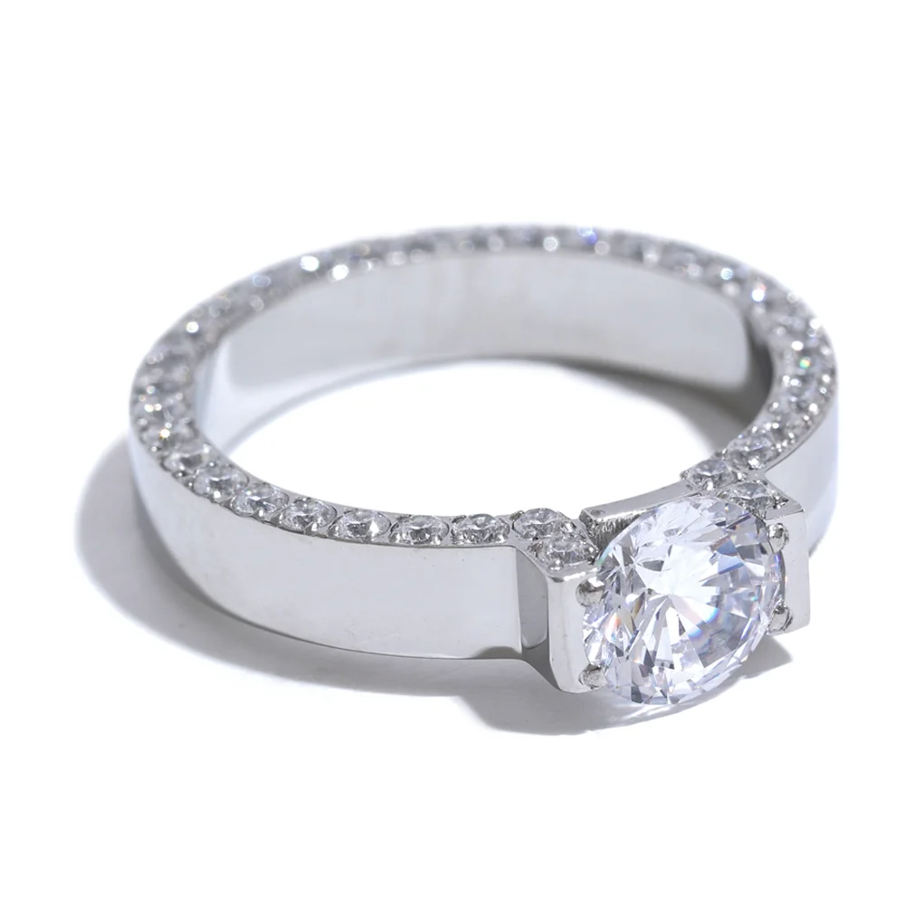 Isalene  Ring Silver / 6 Élodie Pavé Ring