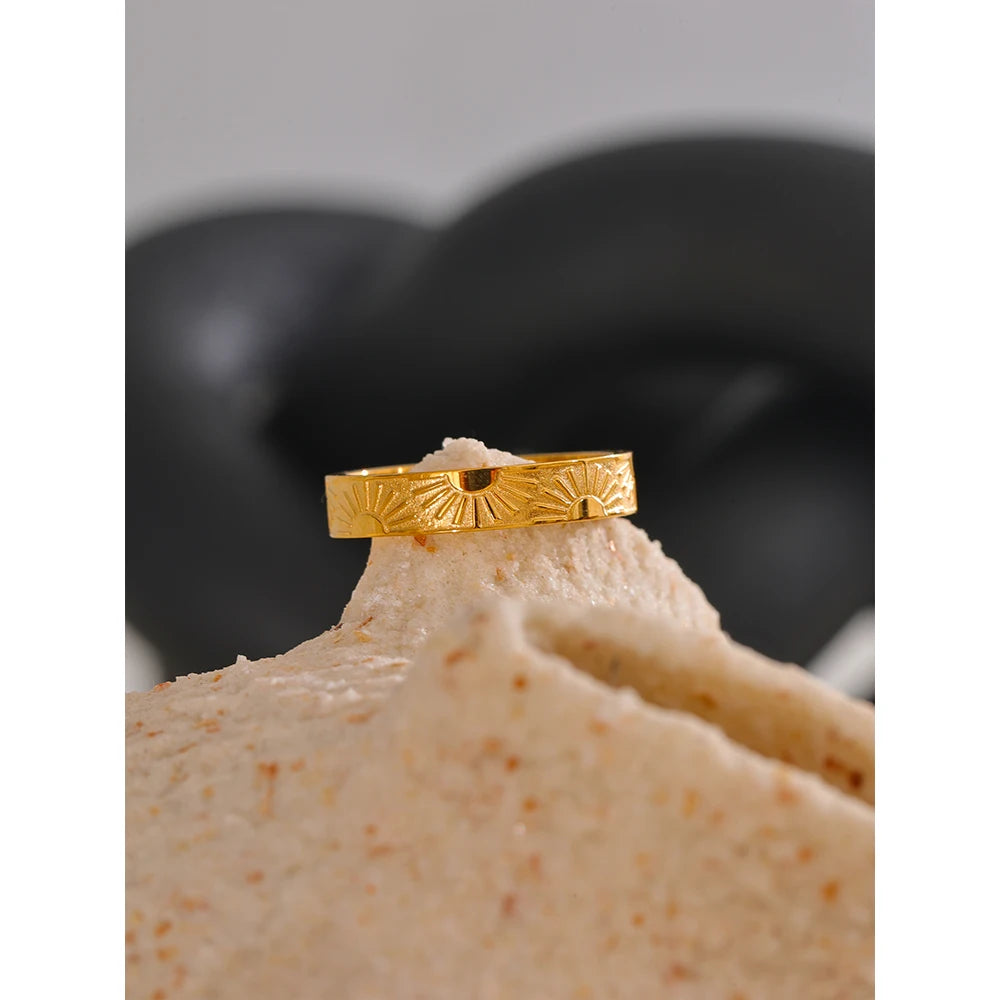 Isalene  Ring Solstice Sun Band