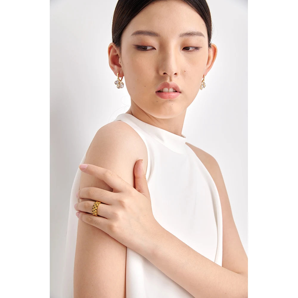 Isalene  Ring Strata Edge Ring