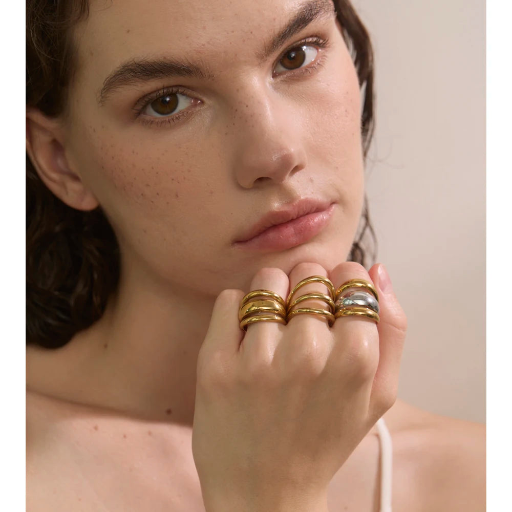 Isalene  Ring Valencia Triple Band Ring