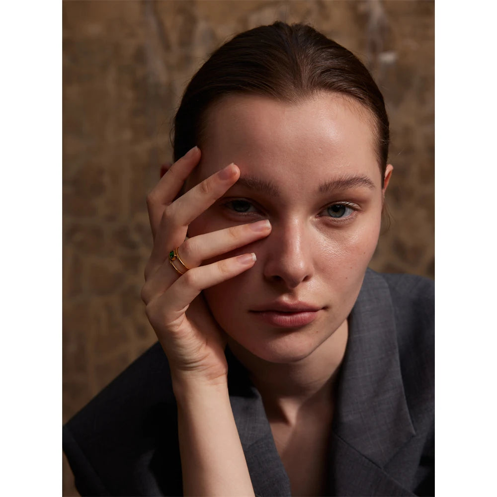 Isalene  Ring Verde Linea Ring